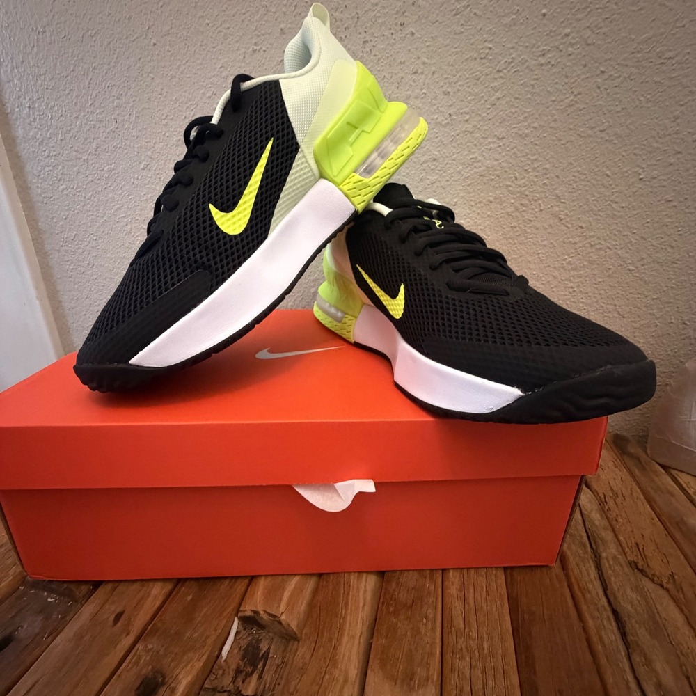 Nike Air Max Alpha Trainer 5 Size 13 Black Volt FQ1833-013 Training Shoes